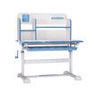 Kids Study Desk Chair Set Ergonomic School Student Table Height Adjustable Seat with Tilt Desktop Storage Shelf Drawer for Writing Drawing Learning