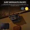 7INCH Touchscreen Solar Wireless RV Backup Dual Camera 1080P IPS Monitor Auto OnOff Rear View Night Vision Recording 32G card Trailer Truck