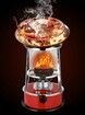 Kerosene Stove Heater, Outdoor Kerosene Stove Burners, Adjustable Firepower Indoor Kerosene Stoves, Camping Oil Paraffin Heaters 4.5L red