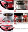 Kerosene Stove Heater, Outdoor Kerosene Stove Burners, Adjustable Firepower Indoor Kerosene Stoves, Camping Oil Paraffin Heaters 4.5L red
