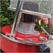 Kerosene Stove Heater, Outdoor Kerosene Stove Burners, Adjustable Firepower Indoor Kerosene Stoves, Camping Oil Paraffin Heaters 4.5L red