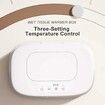 Wipe Warmer,3-Gear Smart Precise Temperature Control Large Capacity Wet Wipes Dispenser With Bright LED Ample Lights for Nighttime Changes