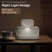 Wipe Warmer,3-Gear Smart Precise Temperature Control Large Capacity Wet Wipes Dispenser With Bright LED Ample Lights for Nighttime Changes