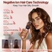 Cordless Hair Curling Iron Brush 3-in-1 Portable Wave Curling Wand, 1.5 Inch Ionic Heated Brush,USB Rechargeable Hair Curler, 1 Pack-Pink