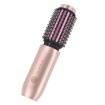 Cordless Hair Curling Iron Brush 3-in-1 Portable Wave Curling Wand, 1.5 Inch Ionic Heated Brush,USB Rechargeable Hair Curler, 1 Pack-Pink