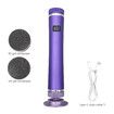 Electric 2 in 1 Foot Callus Remover File Nail Grinder Rechargeable Pedicure Tools for Feet with Sandpaper,Adjustable Speeds