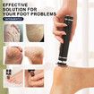 2in1 Rechargeable Electric Callus Remover for Feet Pedicure Manicure Tool Cordless USB Foot File Kit with Sandpaper Discs(Black)