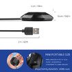 Portable USB Conference Microphone 360 Degree Omnidirectional Condenser Computer For PC Conference Chatting Gaming Recording