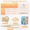 CMC Thumb Brace Thumb Splint Comfortable,for Osteoarthritis,Tendonitis,Arthritis,CMC Joint Thumb Arthritis Brace (Left Hand,Medium,Beige)