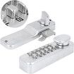 Keyless Sliding Door Lock, Keyless Entry Door Lock, Zinc Alloy Keypad 1 to11 Digits Mechanical Lock Keypad Deadbolt Door Lock for Front Outdoor Gate Office