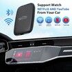 3 in 1 Wireless CarPlay Adapter 2025 Upgraded,Wireless CarPlay and Android Auto Adapter Built in Netflix YouTube Support TF Card,Factory Car Play Video Box