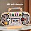 Busy Board Montessori Toys for Kids, Wooden Sensory Toys with LED Light, Switches, Music, Labyrinth, Adjust Volume, Learning Travel Toys for 3+ Year Old