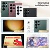 4G Smartphone 7.3inch 8GB+256GB Dual SIM Android 13.0 Unlocked Mobile Phones Color Purple