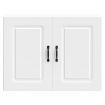 Kitchen Wall Cabinet Kalmar White Engineered Wood