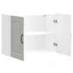 Kitchen Wall Cabinet Kalmar White Engineered Wood