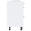 Kitchen Base Cabinet Kalmar White Engineered Wood