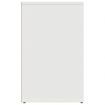Dressing Cabinet White 80x40x65 cm Engineered Wood