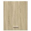 Wall Mounted Cabinet Sonoma Oak 50x31x60 cm Engineered Wood