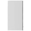 Hanging Glass Cabinet Concrete Grey 60x31x60 cm Engineered Wood