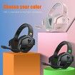 G06 Dual Wireless Gaming Headset with Microphone for PS5, PS4, PC, Low Latency Audio, 40-Hour of Playtime, 50mm Drivers (Pink)