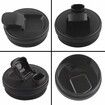 2 Pcs Replacement Parts Lids for Ninja Blender, 9 CM sip and seal lids Seal Lids For Auto-iQ Ninja Blender 12oz 18oz 24oz 32oz cups