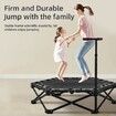 Foldable Mini Trampoline , 150KG Max Weight Capacity, Fitness Exercise Rebounder for Adults & Kids, Indoor/Outdoor Trampoline for Home Gym/Garden