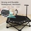 Foldable Mini Trampoline , 150KG Max Weight Capacity, Fitness Exercise Rebounder for Adults & Kids, Indoor/Outdoor Trampoline for Home Gym/Garden