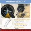 Replacement Paddle Blade Compatible with Ninja Creami NC300 Series Ice Cream Makers, Mixing Blade Paddle Replacement for Ninja NC299AMZ