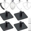 4 Pcs Stand Mixer Attachment Holders, Food Mixer Accessories Hooks Compatible with Kitchenaid All Stand Mixer Attachment