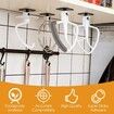 4 Pcs Stand Mixer Attachment Holders, Food Mixer Accessories Hooks Compatible with Kitchenaid All Stand Mixer Attachment