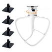 4 Pcs Stand Mixer Attachment Holders, Food Mixer Accessories Hooks Compatible with Kitchenaid All Stand Mixer Attachment