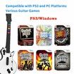 PC Guitar Hero Wireless Legends Rock Dongle Adapter Bundle for PS3 /Computer Windows/Mac