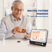 Large Display Alarms and Medicine Reminders Dementia Clock Seniors 6 Display Modes 7 Inch Digital Clock Auto Dimmable Temperature Date