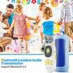 64GB Music MP3 Player for Kids, Cute Bunny Kids Music MP3 Player with Bluetooth, MP3 and MP4 Players with Speaker, Yellow