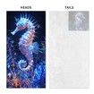 Quick Dry Pool Towels,2 in 1 Beach Towel Absorbent Camping Towels Fold in a Bag Storage Bag,Foldable,For Pool,Bathroom,Camp