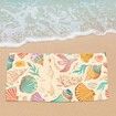 Quick Dry Pool Towels,2 in 1 Beach Towel Absorbent Camping Towels Fold in a Bag Storage Bag,Foldable,For Pool,Bathroom,Camp