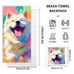 Quick Dry Pool Towels,2 in 1 Beach Towel Absorbent Camping Towels Fold in a Bag Storage Bag,Foldable,For Pool,Bathroom,Camp