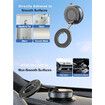 Upgraded 360 Degree Vacuum Magnetic Phone Holder,Magnetic Car Phone Mount,Hands-Free Suction Cup Phone Holder,Car Mount