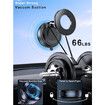 Upgraded 360 Degree Vacuum Magnetic Phone Holder,Magnetic Car Phone Mount,Hands-Free Suction Cup Phone Holder,Car Mount