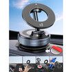 Upgraded 360 Degree Vacuum Magnetic Phone Holder,Magnetic Car Phone Mount,Hands-Free Suction Cup Phone Holder,Car Mount