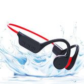 Bone Conduction 5.3 Headphones Open Ear IPX8 Waterproof Earbuds for Swimming with Mic Built-in 32G MP3 Underwater Sport Headset