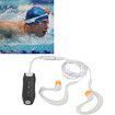8G Waterproof Mp3 Player for Swimming, Mp3 Player IPX8 Waterproof Waterproof Mp3 Player for Swimming Diving Running, Black