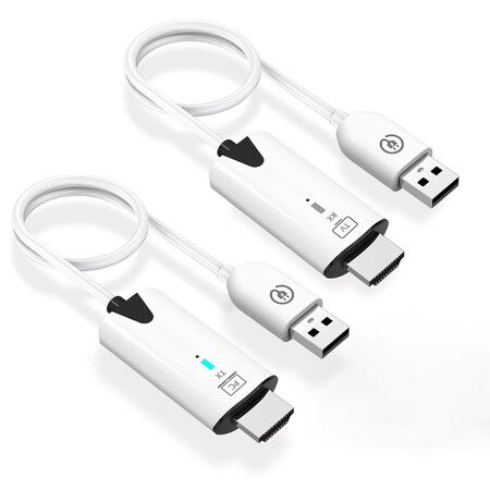 Wireless HDMI Transmitter and Receiver,1080P Wireless HDMI Extender 165FT 30M Range,Plug and Play