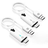 Wireless HDMI Transmitter and Receiver,1080P Wireless HDMI Extender 165FT 30M Range,Plug and Play