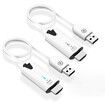 Wireless HDMI Transmitter and Receiver,1080P Wireless HDMI Extender 165FT 30M Range,Plug and Play