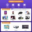 Wireless HDMI Transmitter and Receiver,1080P Wireless HDMI Extender 165FT 30M Range,Plug and Play