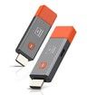 Wireless HDMI Transmitter and Receiver,165ft/50m Wireless HDMI for 4K Decode Input 1080P Output,Plug and Play,Wireless HDMI Transmitter and Receiver
