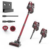 Cordless Vacuum Cleaner 180W 12Kpa Home Stick Vacuum, Smart Display Removable Battery,40 Mins with Wall Mount Charging for Home, Hard Floor Car Carpet