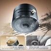 Adjustable Mechanical Vacuum Magnetic Car Suction Phone Holder with Telescopic Structure,Suction Cup Magnetic Phone Mount for Car/Travel/Desktop,Black