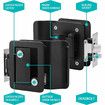 Cargo Trailer Lock RV Door Lock Zinc Alloy Entry Door Latch Lock Replacement Kit with 2 Keys for Travel Trailer Campers RV Truck Cargo Hauler